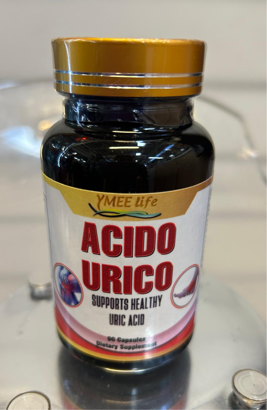 Acido Urico 90 Caps 100% Natural para eliminar el acido urico alto , alivia gota