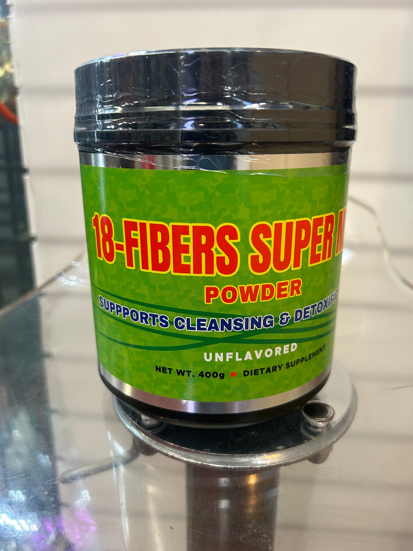 18 fibras super max polvo New