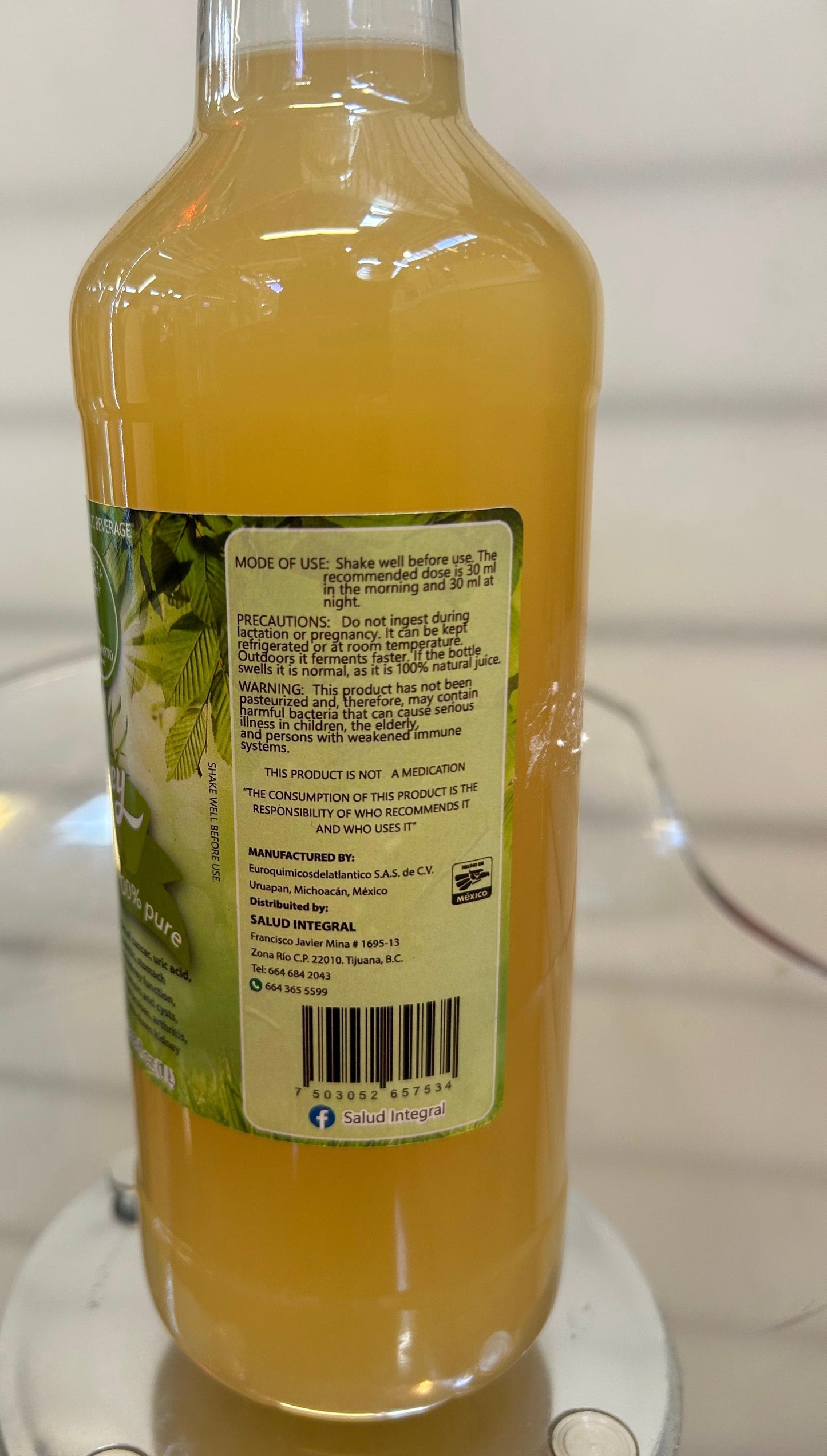 Jugo de Maguey Tarasco 100ml 100% Natural