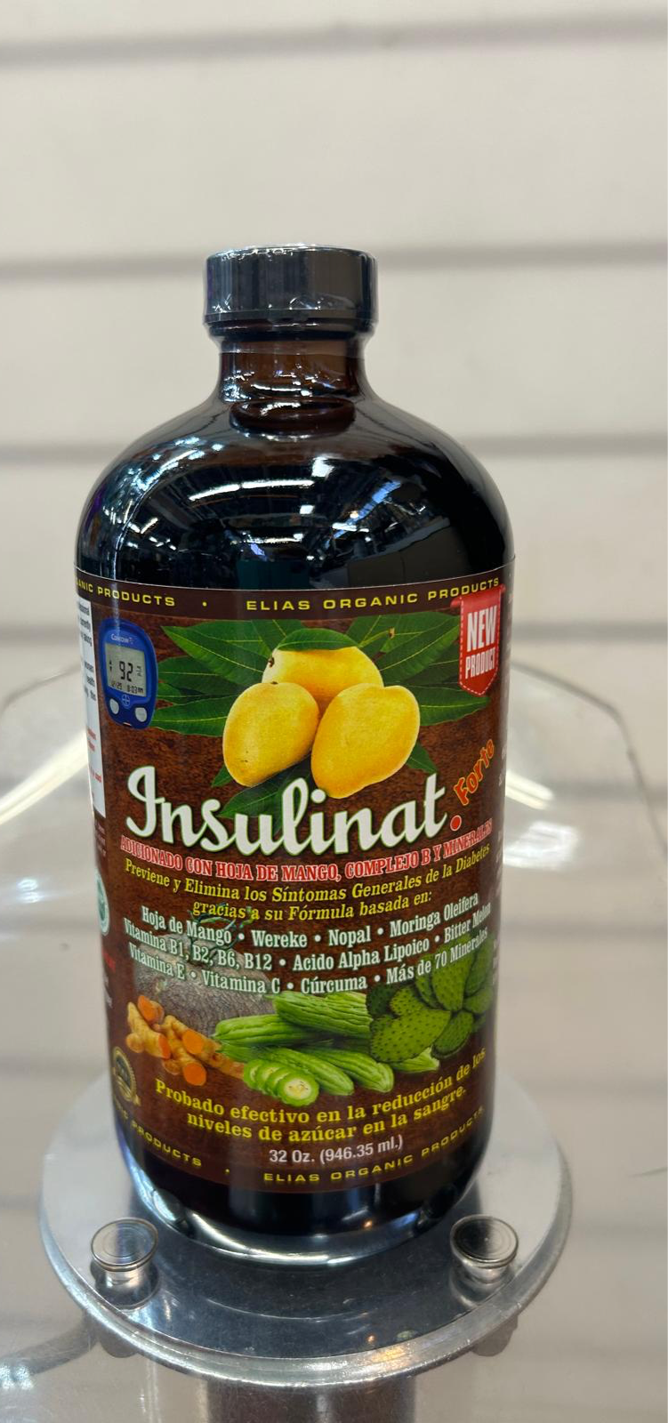 Insulinat Forte Liquido Organic Supplement 32 Oz