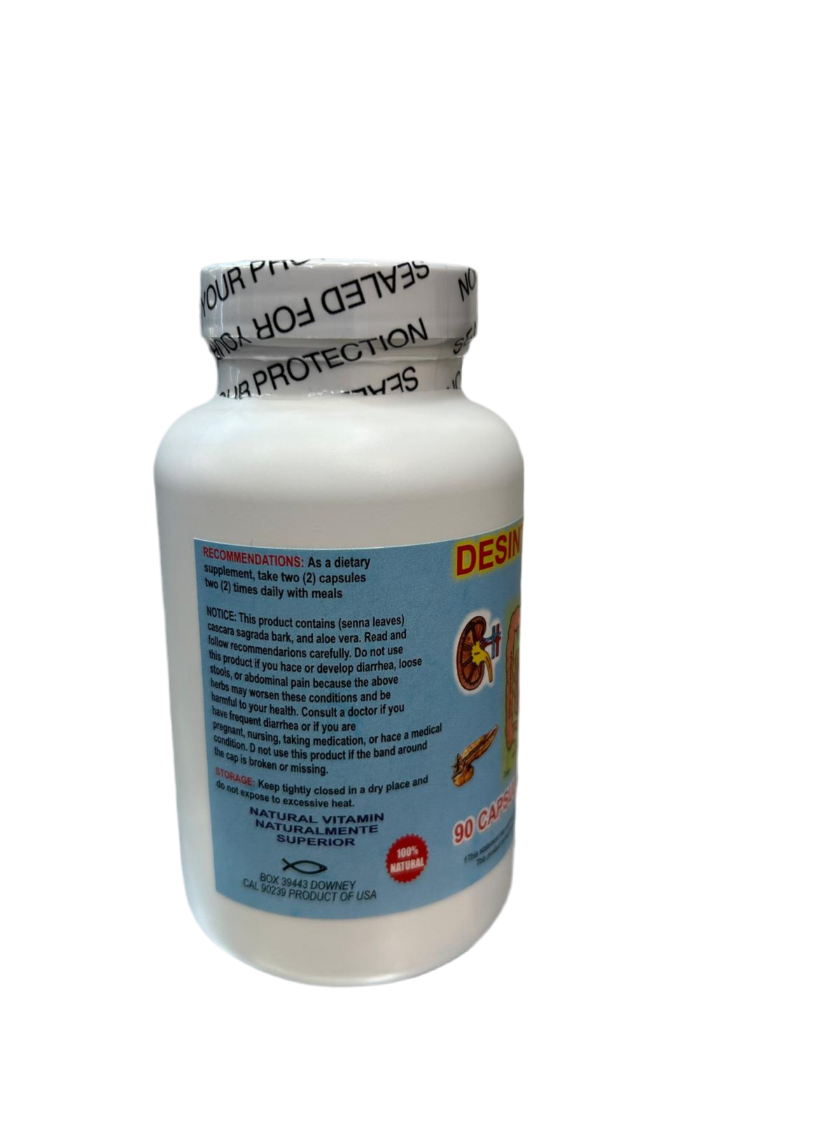 Desintoxicador Max by Natural Health Products