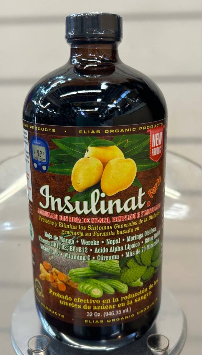 Insulinat Forte Liquido Organic Supplement 32 Oz