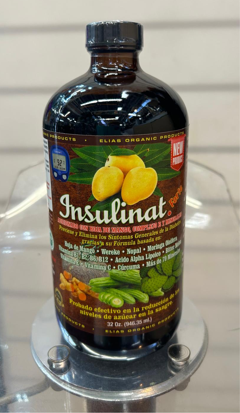 Insulinat Forte Liquido Organic Supplement 32 Oz