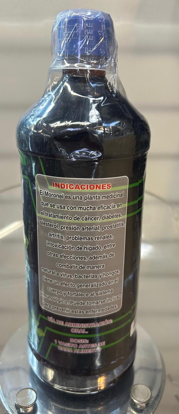 Moronel Tonico La Planta de la Vida Natural 1 litro Natural Supplement 33.80z