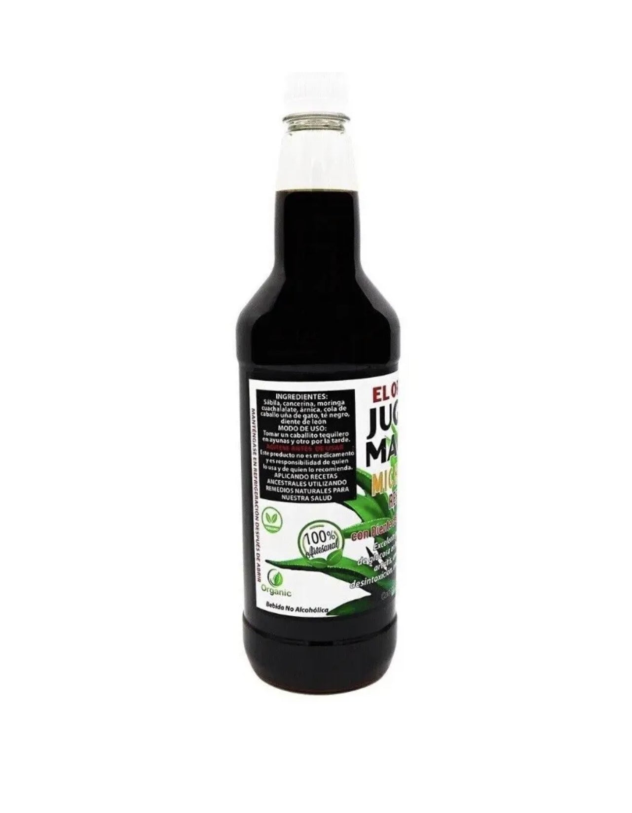 Jugo de Maguey 8 Plantas Desintoxicasion Gastritis, Estreñimiento, Hígado Graso