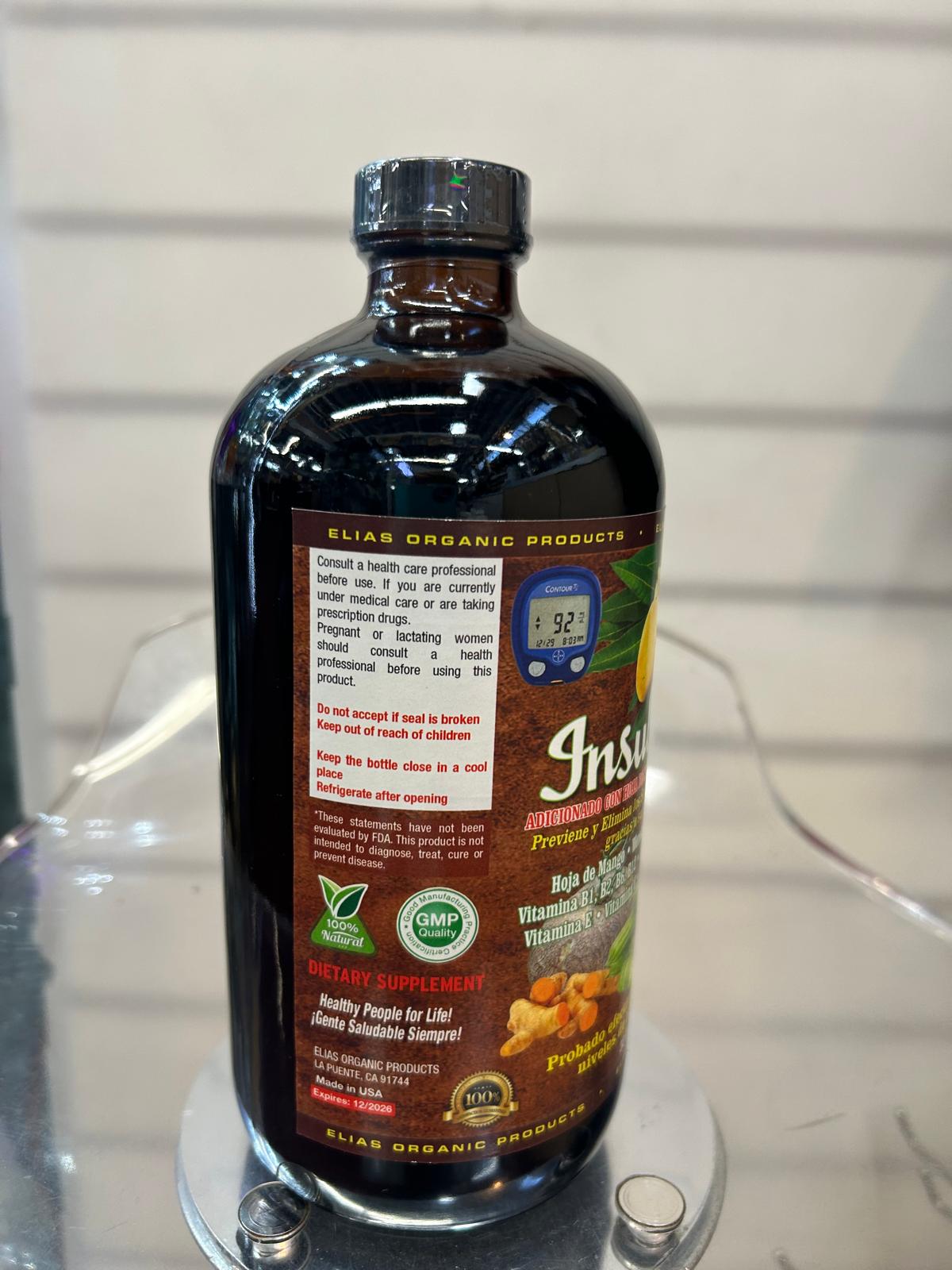 Insulinat Forte Liquido Organic Supplement 32 Oz