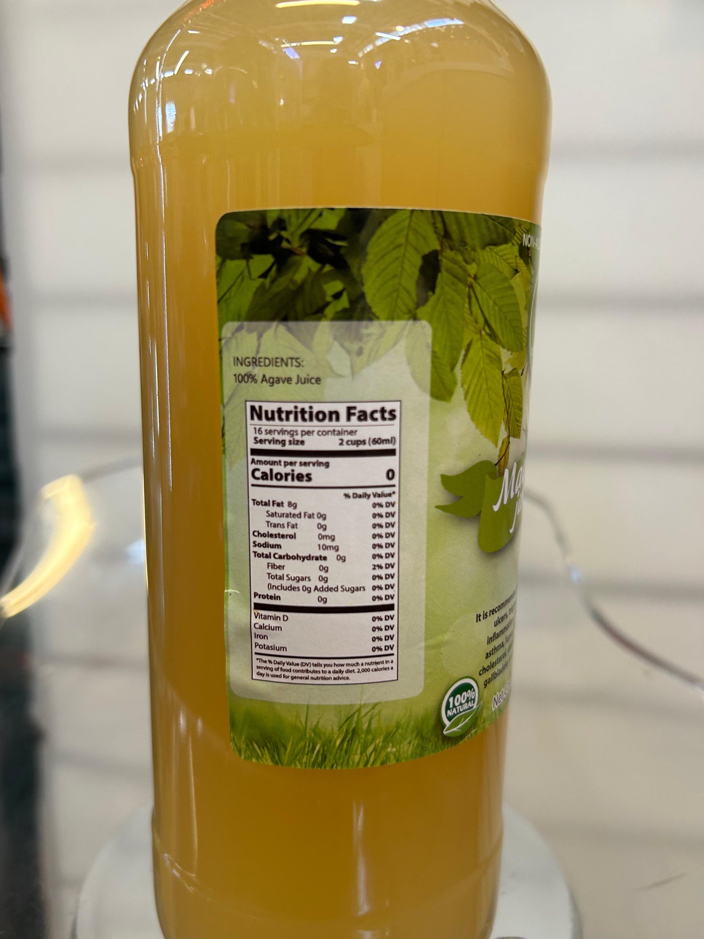 Jugo de Maguey Tarasco  100ml 100% Natural