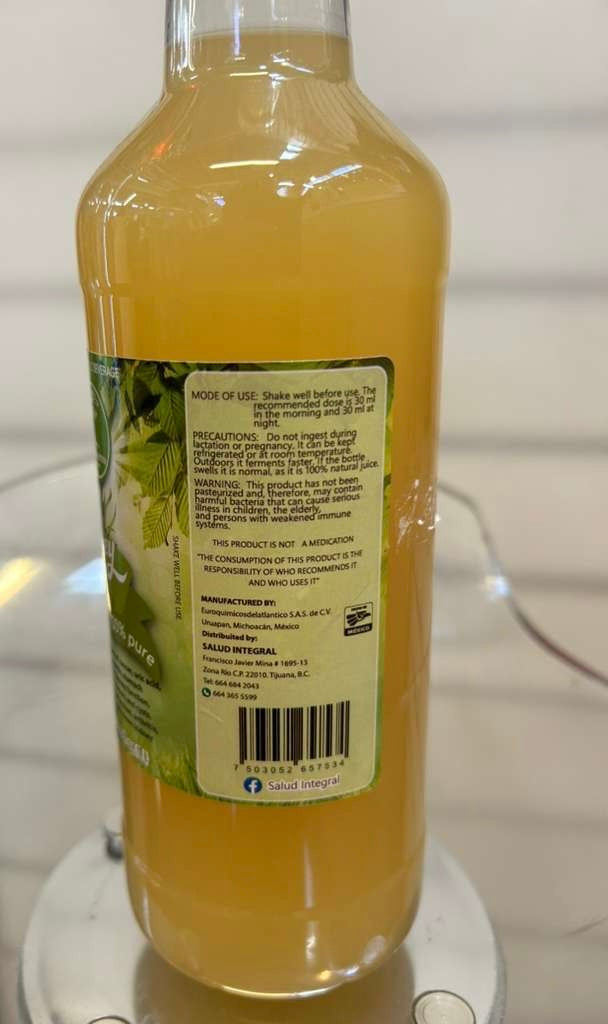 Jugo de Maguey Tarasco  100ml 100% Natural