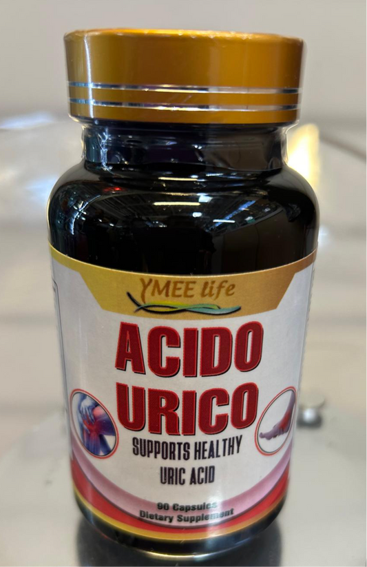 Acido Urico 90 Caps 100% Natural para eliminar el acido urico alto , alivia gota