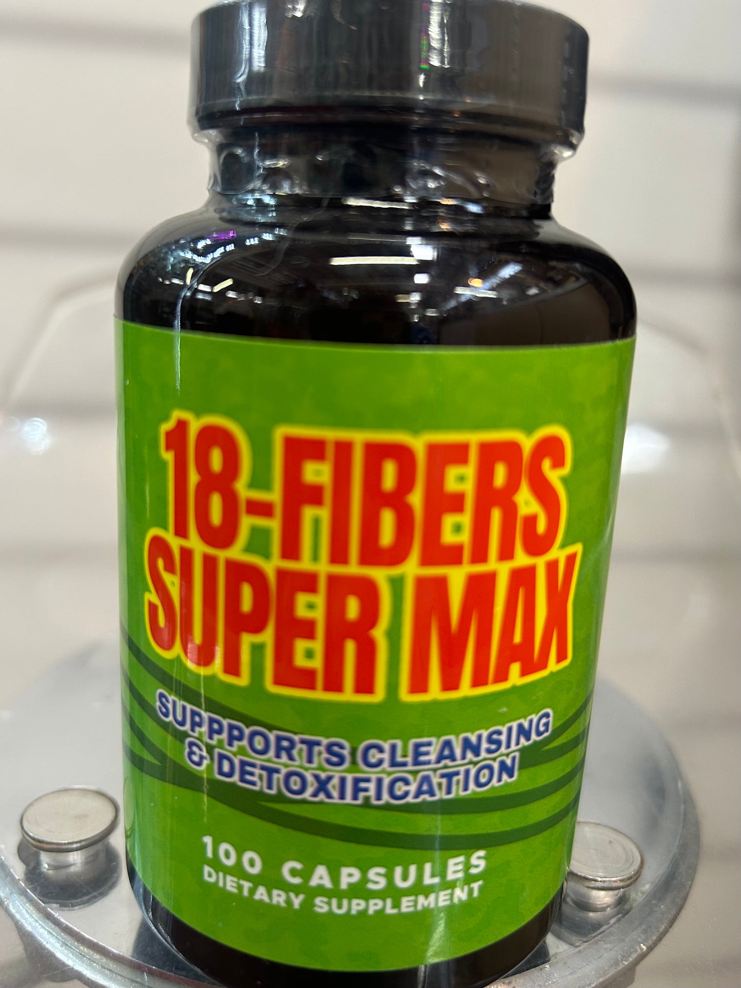 18 fibras super max 100 capsules