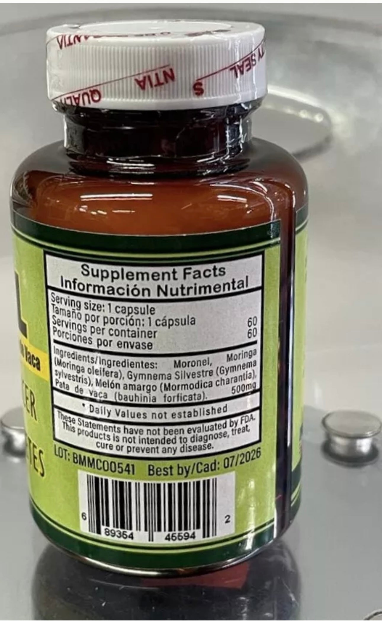 Planta De Vida Moronel Extractor 60 Capsulas 500mg