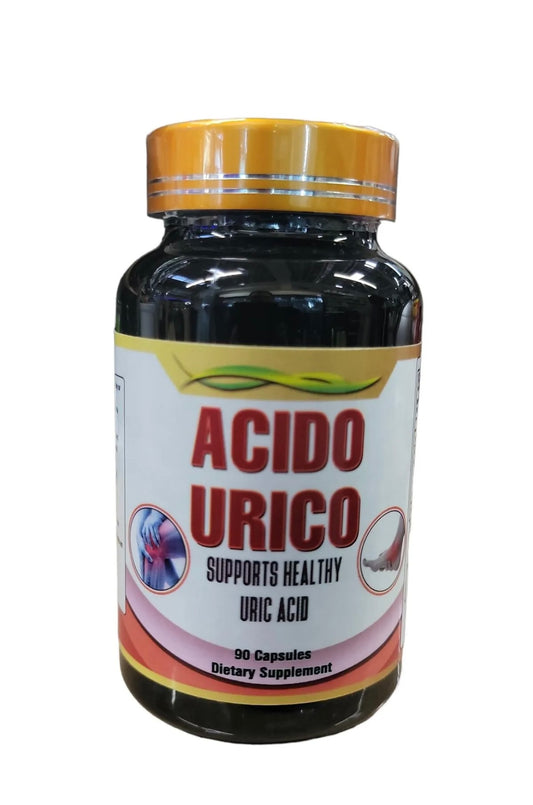 Acido Urico 90 Caps 100% Natural para eliminar el acido urico alto , alivia gota