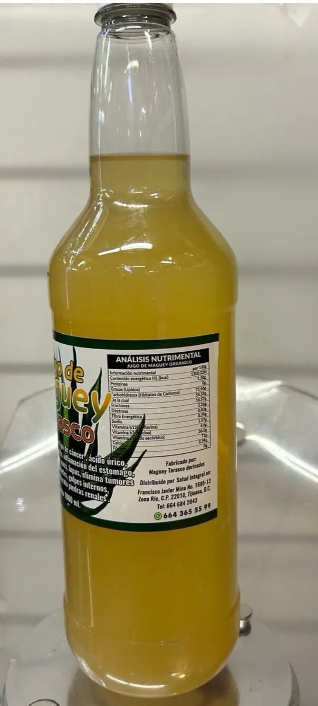 Jugo de Maguey Tarasco  100ml 100% Natural