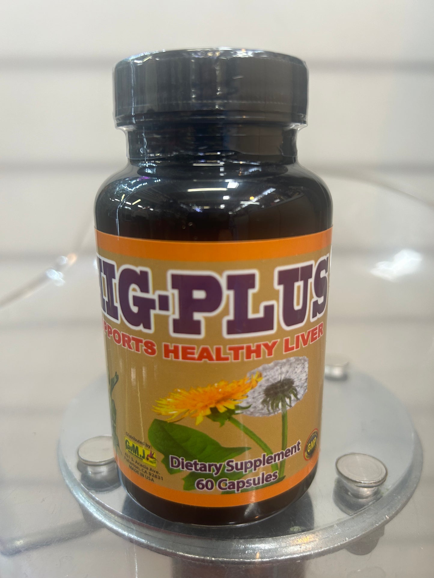 Hig plus supports healthy liver 60 capsules