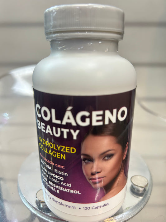 Colageno Beauty /Hydrolyzed Collagen 120 capsules