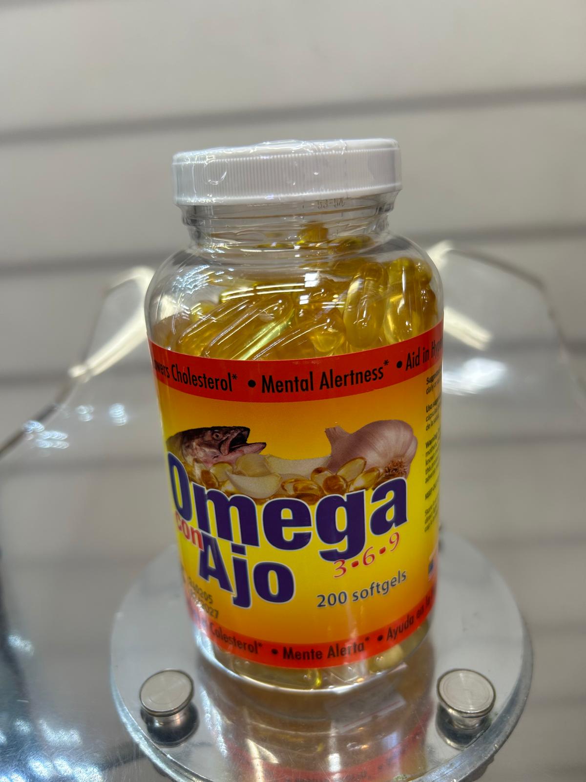 Omega3,6,9  Ajo 200 soft gel